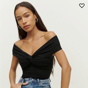 Reformation Ezlynn Knit Top